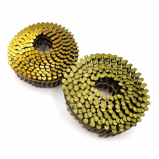 Stahlspulennägel für Holzpaletten, Schraubenschaft, Nagel nicht